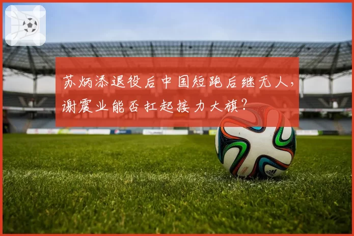苏炳添退役后中国短跑后继无人,谢震业能否扛起接力大旗?